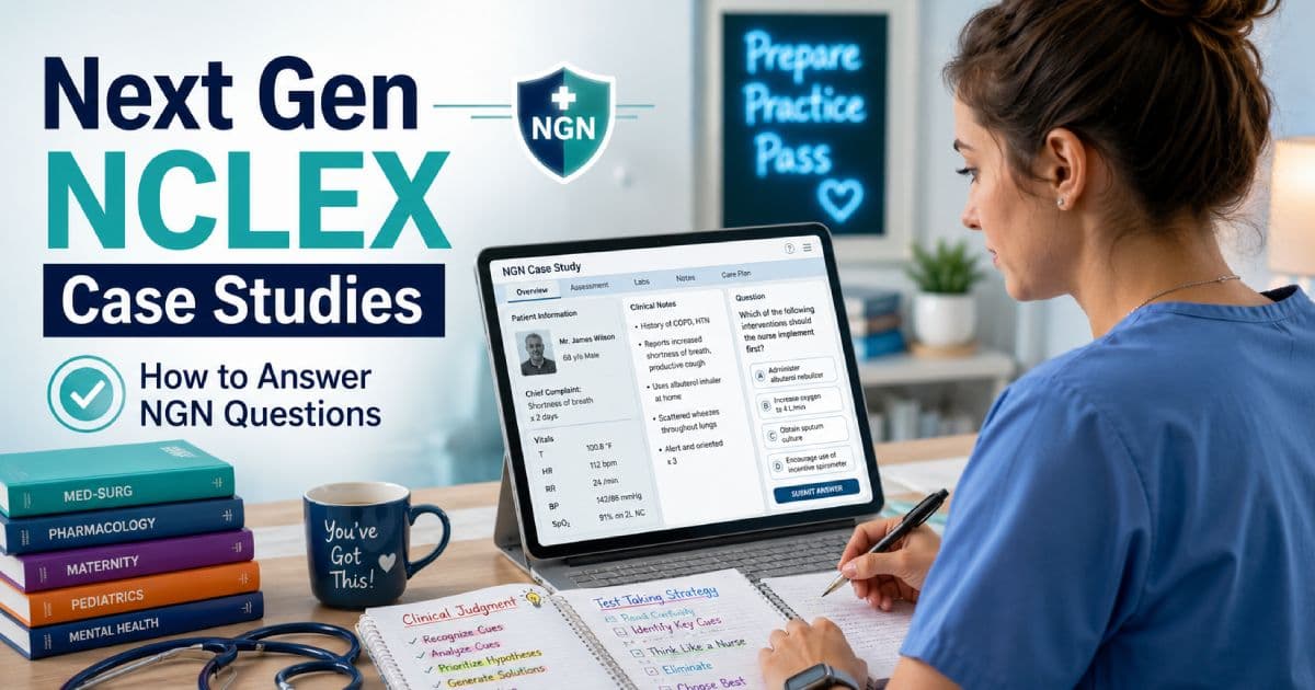 Next Gen NCLEX Case Studies: How to Answer NGN Questions